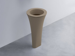 AMLA45-AN+AMPILT-CA+AMCOLT-AN Раковина Amedeo Tondo отдельностоящая cielo Enjoy + Amedeo