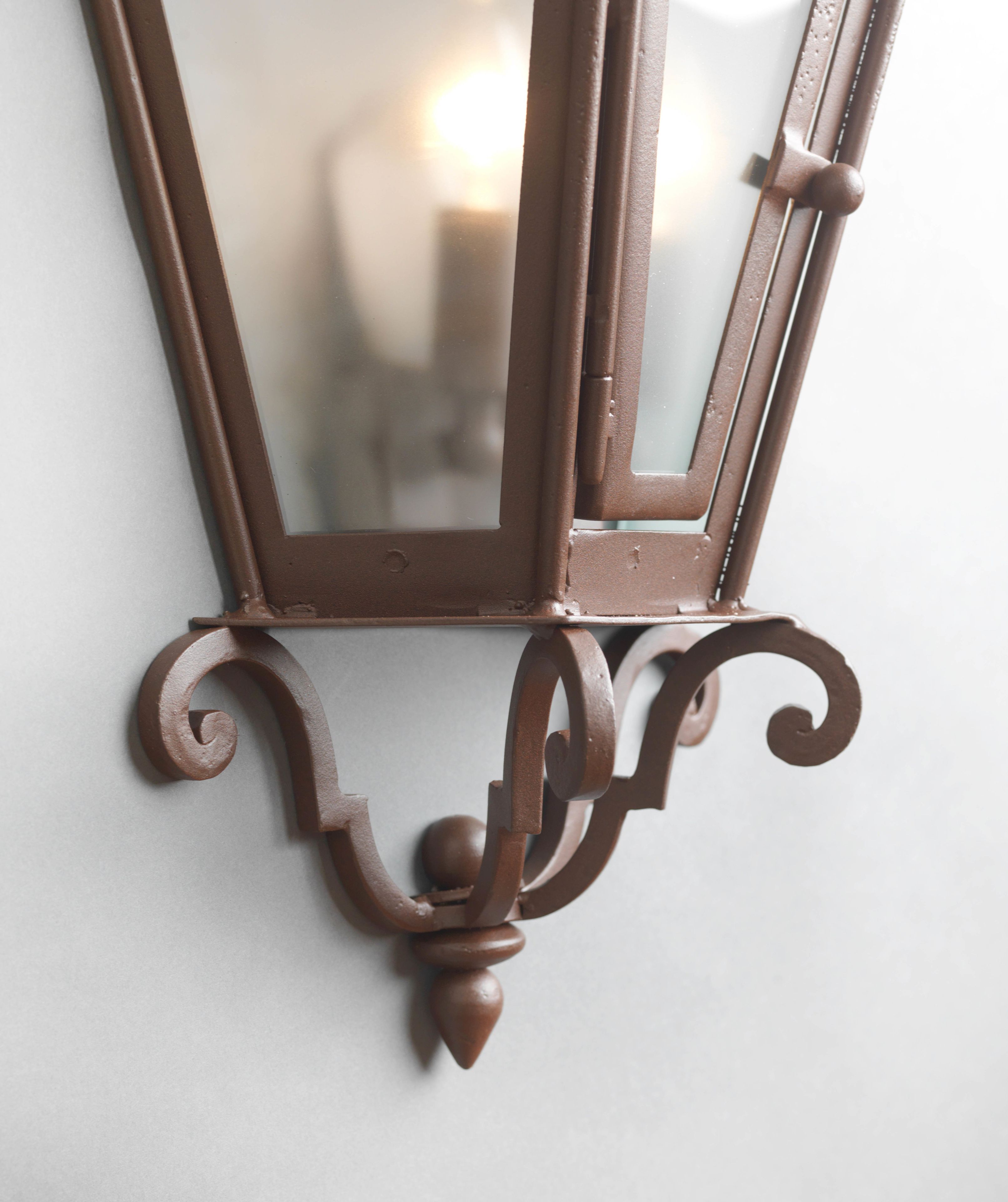 Открытый железный настенный светильник OFFICINACIANI гексагона ARCH-00000085 - Вид №1