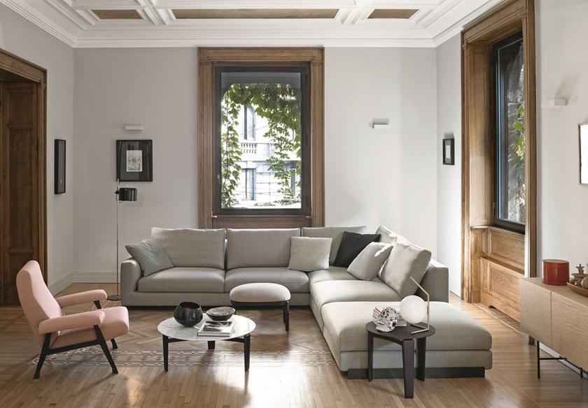 arflex Кресло с обивкой из ткани с подлокотниками Hall sun-id-1397682 - Вид №8