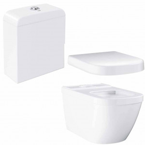 NW0015-1 Компакт унитаз с бачком Белый Grohe Euro Тайвань