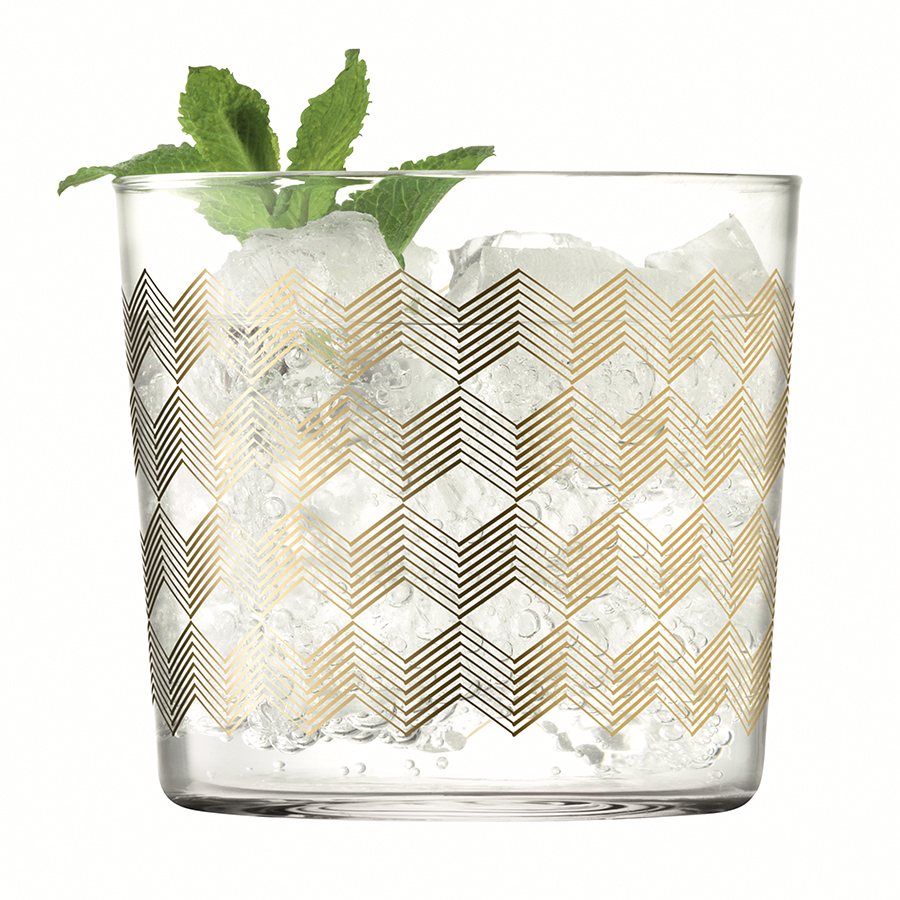 G060-09-146 Набор стаканов signature, chevron, 310 мл, 4 шт. LSA International  - Вид №16