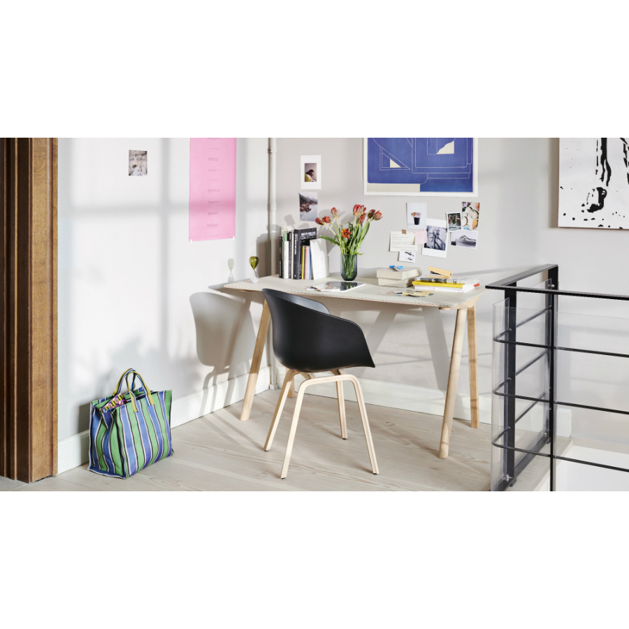 Стул AAC22 с подушкой, черный Hay 222242220 - Вид №3