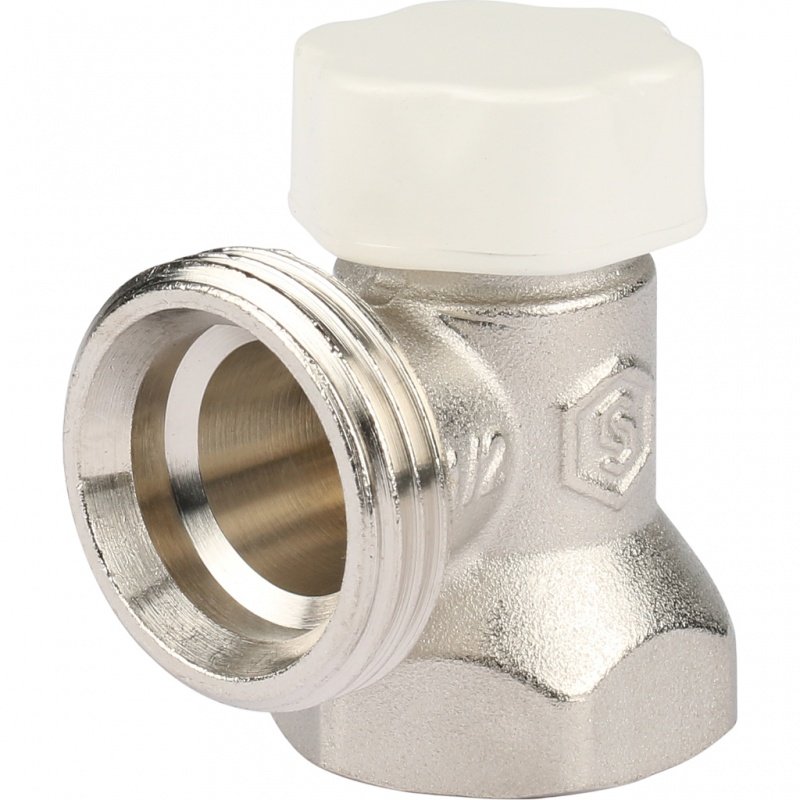 Клапан запорно-балансировочный угловой STOUT 1/2" SVL1156000015 - Вид №1