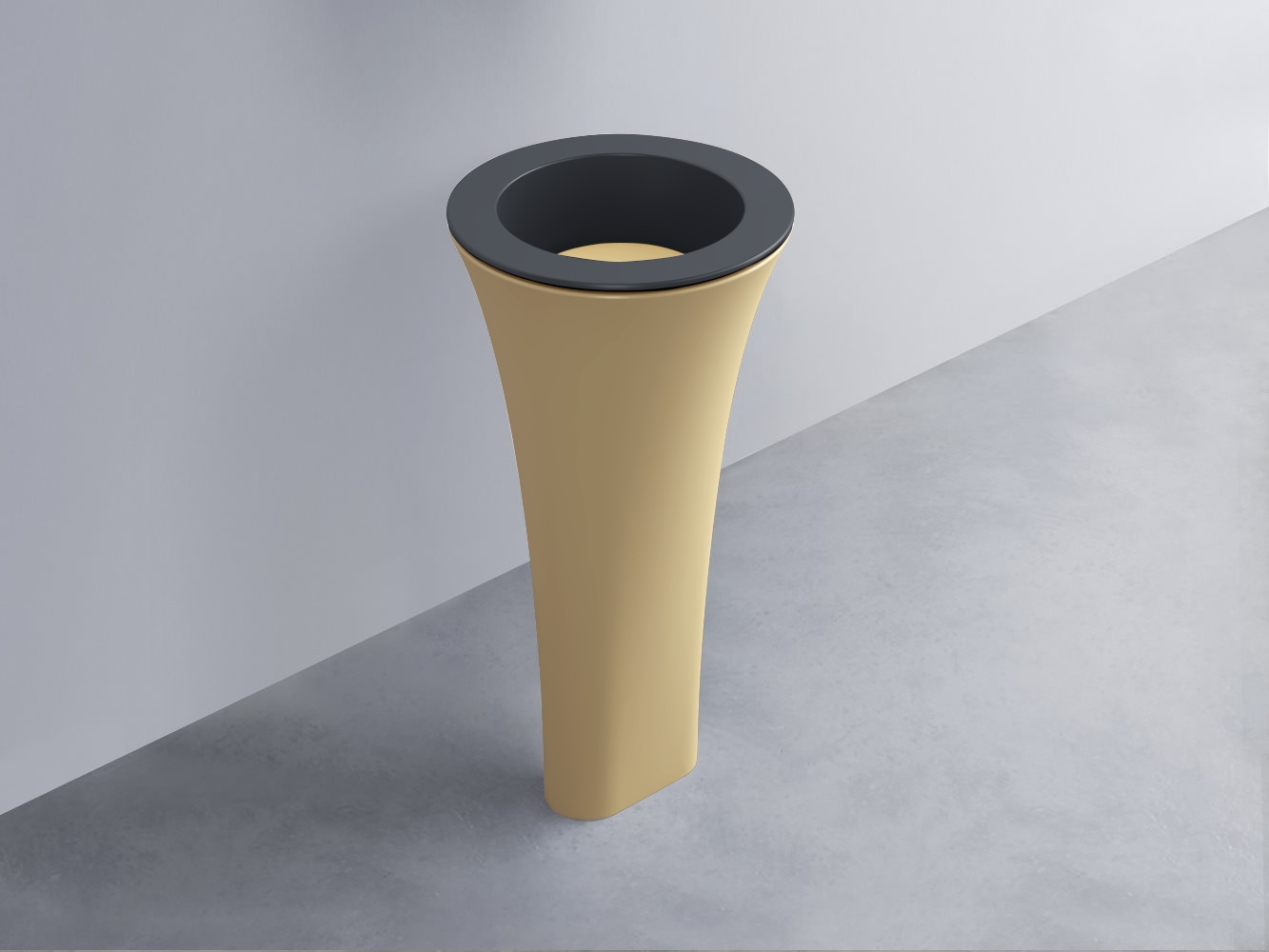 AMLA45-BA+AMPILT-CN+AMCOLT-CN Раковина Amedeo Tondo отдельностоящая cielo Enjoy + Amedeo Ceramica Cielo