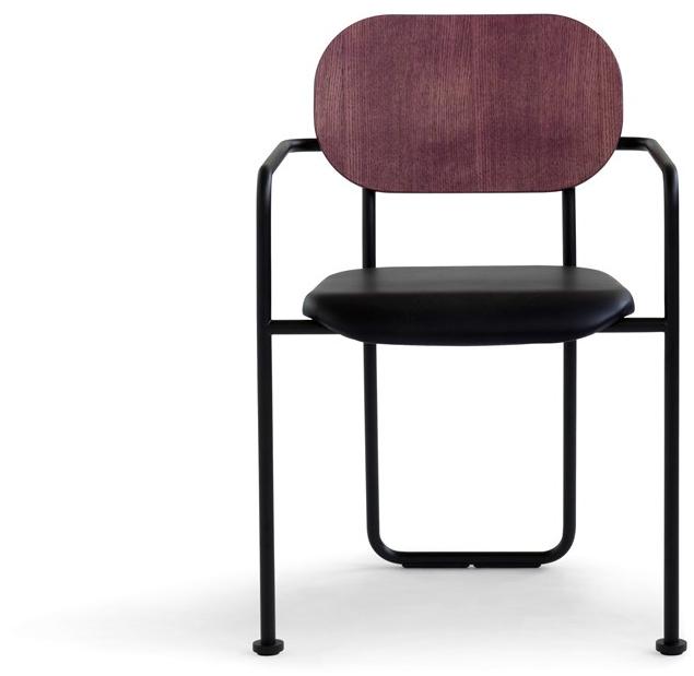 Blå Station Мягкое кожаное кресло с подлокотниками Åhus Bla Station sun-id-1485221 - Вид №21