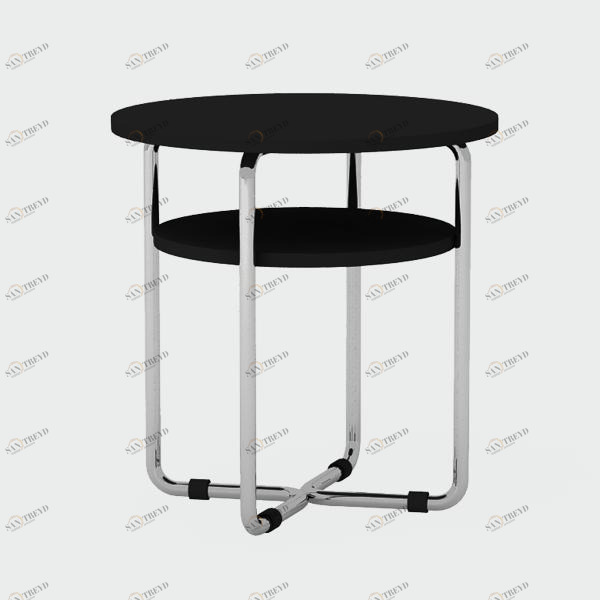 Кофейный столик с полкой черный Bauhaus WOODI  00-3966170 Черный 