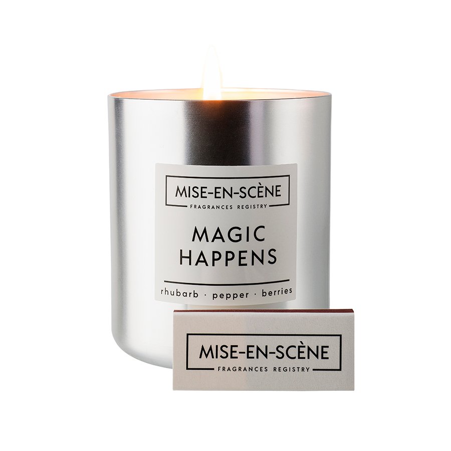 Свеча ароматическая Mise En Scene Magic Happens AMBIENTAIR  00-3894981 Серебро  - Вид №3