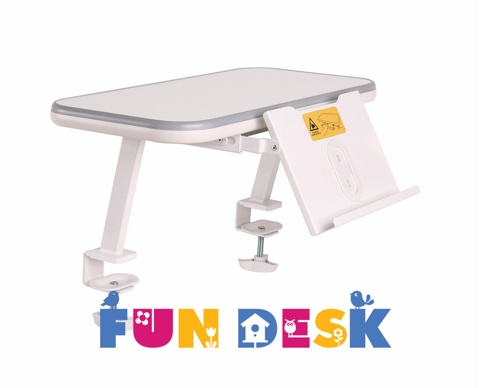 Полка для книг серая FunDesk Grey SS16 FUNDESK  00-3948516 Белый;серый Santreyd  - Вид №6