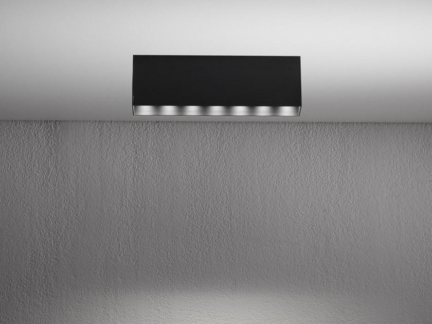 Flexalighting Прямоугольный металлический потолочный светильник sun-id-1494941 - Вид №1