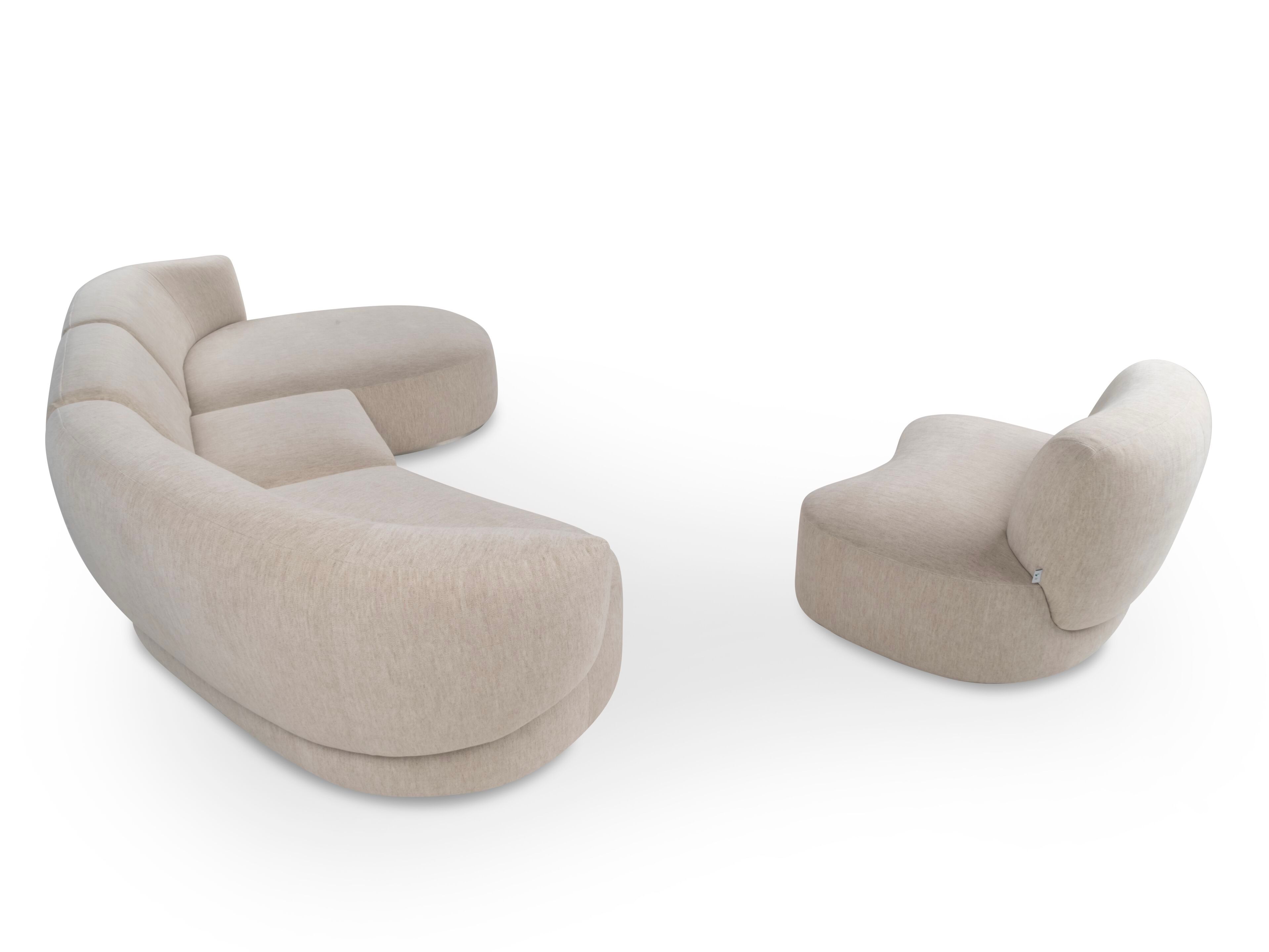 Модульный тканевый диван Calia Italia Superior ARCH-00127516 - Вид №7