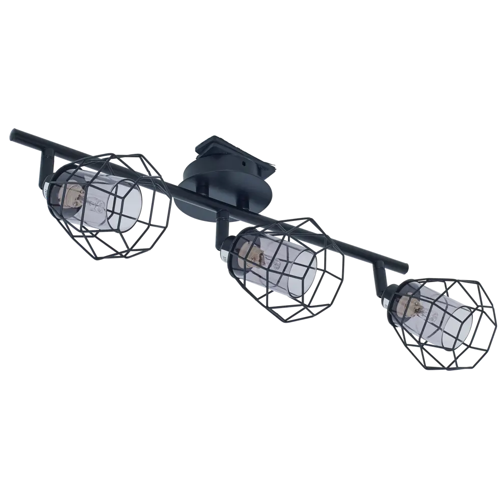 Спот поворотный Inspire Baron 3 лампы 9 м² цвет чёрный 82124823 STLM-2158056  - Вид №3
