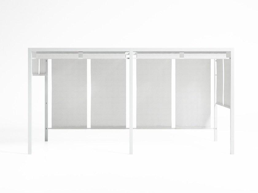 GANDIABLASCO Отдельностоящая алюминиевая пергола со сдвижной крышкой Pergola sun-id-1368986 - Вид №1