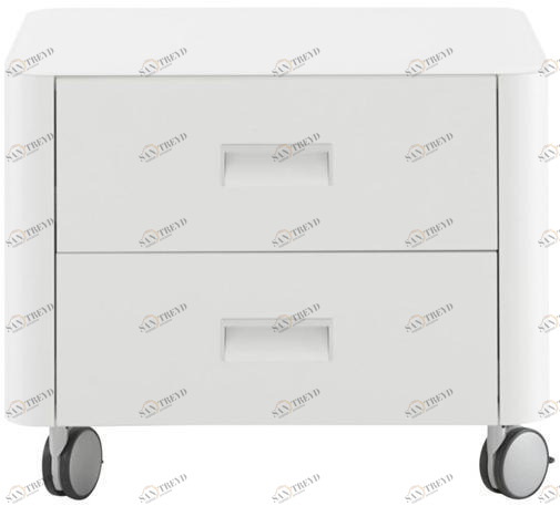 Ligne Roset Офисный комод из ДСП на колесиках Travel studio 001pal10