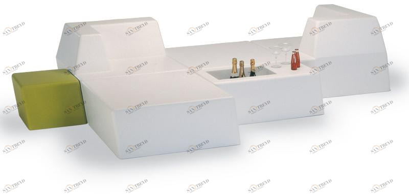 FISCHER MÖBEL Модульный диван из пеноматериала Univers sun-id-1401039