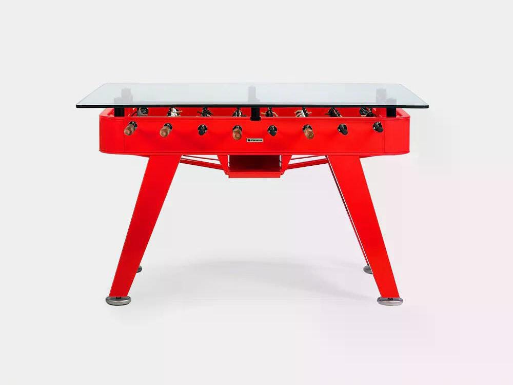 Прямоугольный обеденный стол из стали и стекла RS Barcelona RS2 DINING ARCH-00017042 - Вид №9