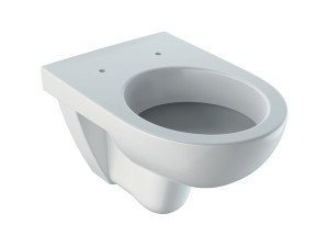 Подвесной туалет в витрине