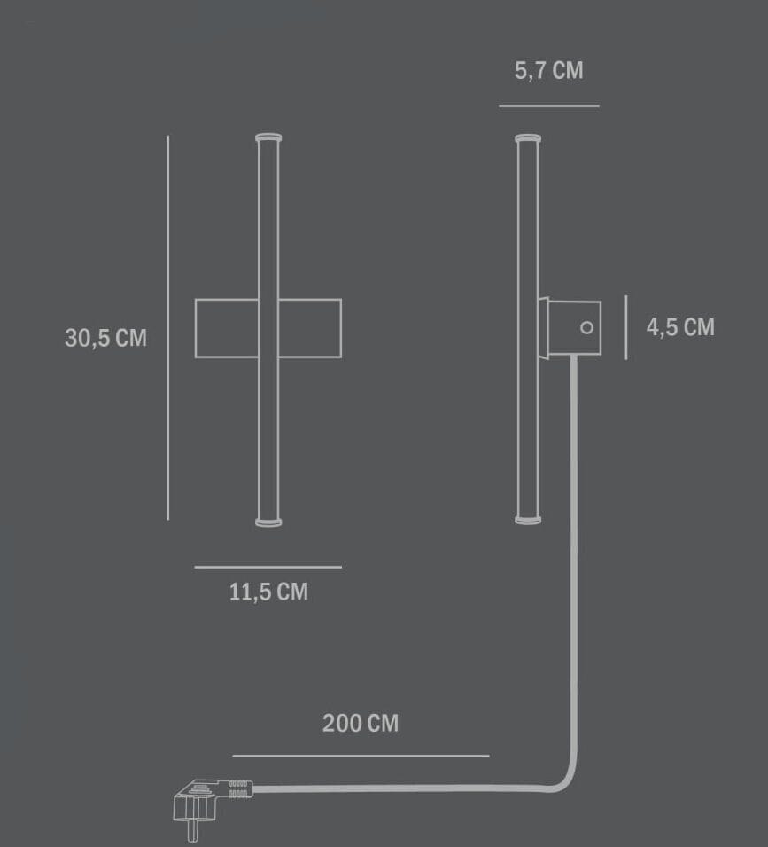 Светодиодный настенный светильник 101 Copenhagen Stick ARCH-00042016 - Вид №12