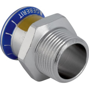 34068 Переходник Geberit Mapress из нержавеющей стали, с наружной резьбой (газ) Geberit