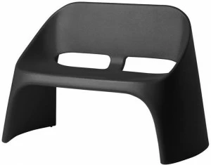 SLIDE Диван двухместный штабелируемый из полиэтилена Amélie