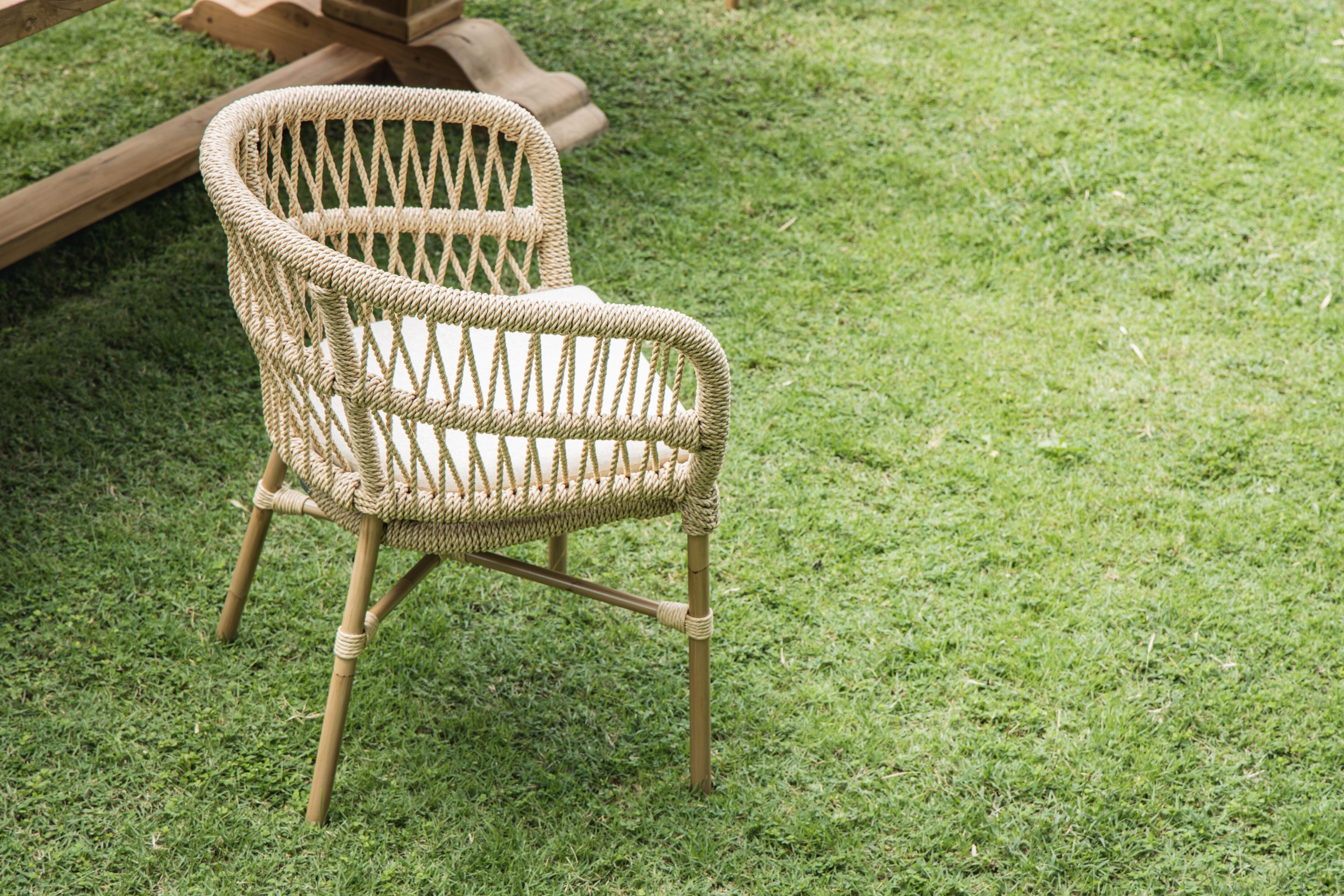 Веревочный садовый стул с подлокотниками cbdesign Женева ARCH-00049603 - Вид №3