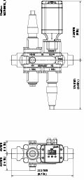 Danfoss ICF 20 — многофункциональные клапанные станции ICF 20-4-102D1 (25 D) Клапан-регулятор у 027L3490  - Вид №1