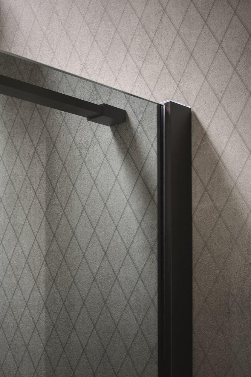 ARBLU Душевой уголок угловой с распашной дверцей Otto sun-id-1512665 - Вид №2