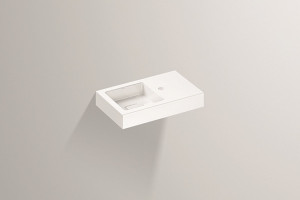 4279000000 Умывальник, wt.qs525h.l, белая, proshield Alape серия Q