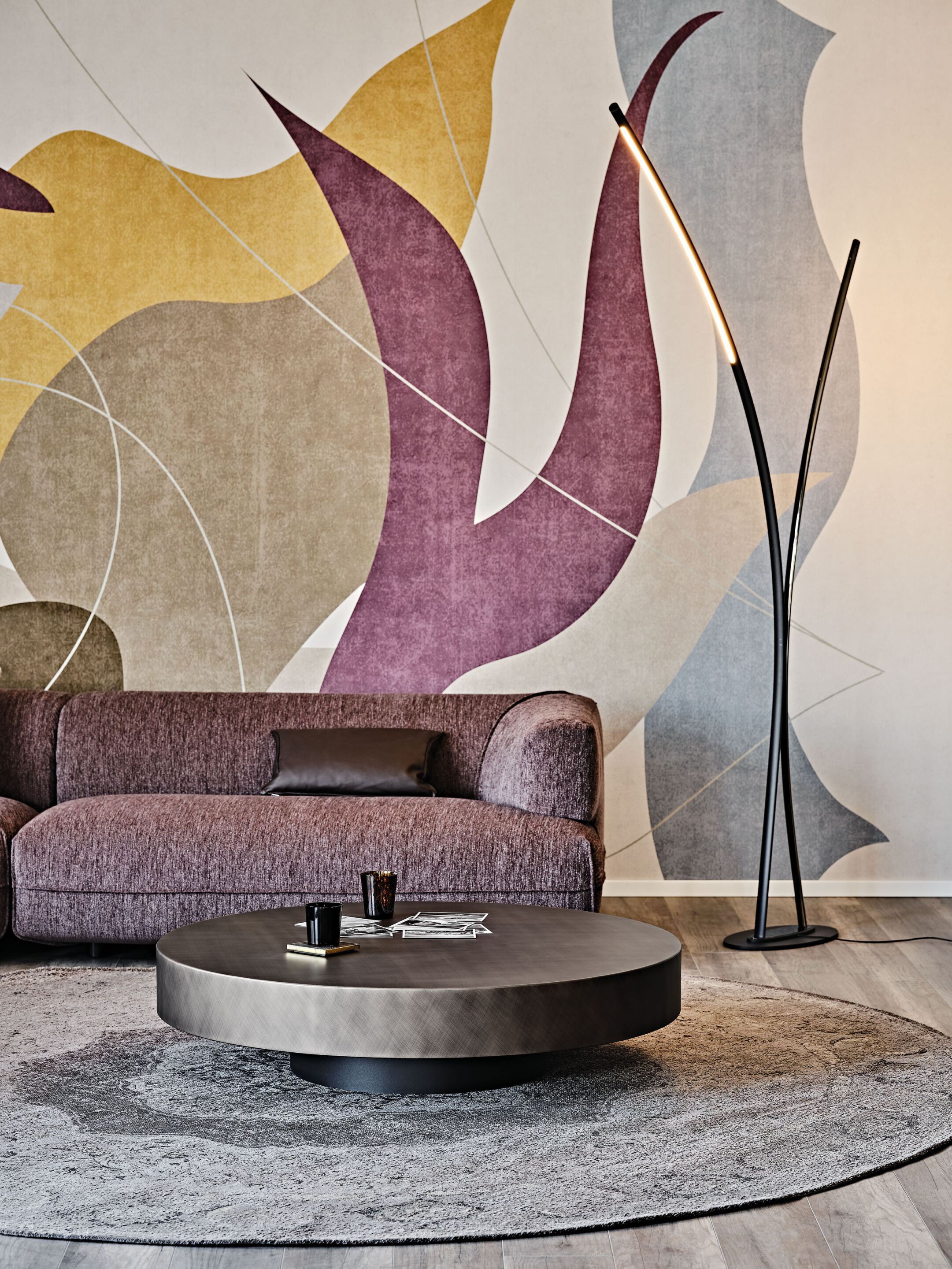 Низкий круглый журнальный столик Cattelan italia Арена ARCH-00117945 - Вид №8