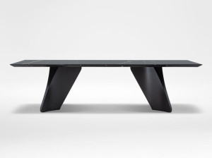 Прямоугольный мраморный стол