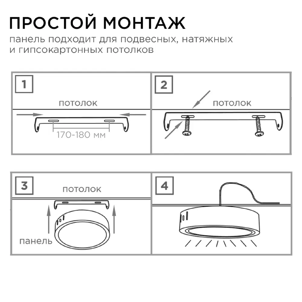 Светильник накладной APEYRON 06-42 для точечного освещения с нейтральным белым светом 88110344 STLM-0076822 - Вид №4