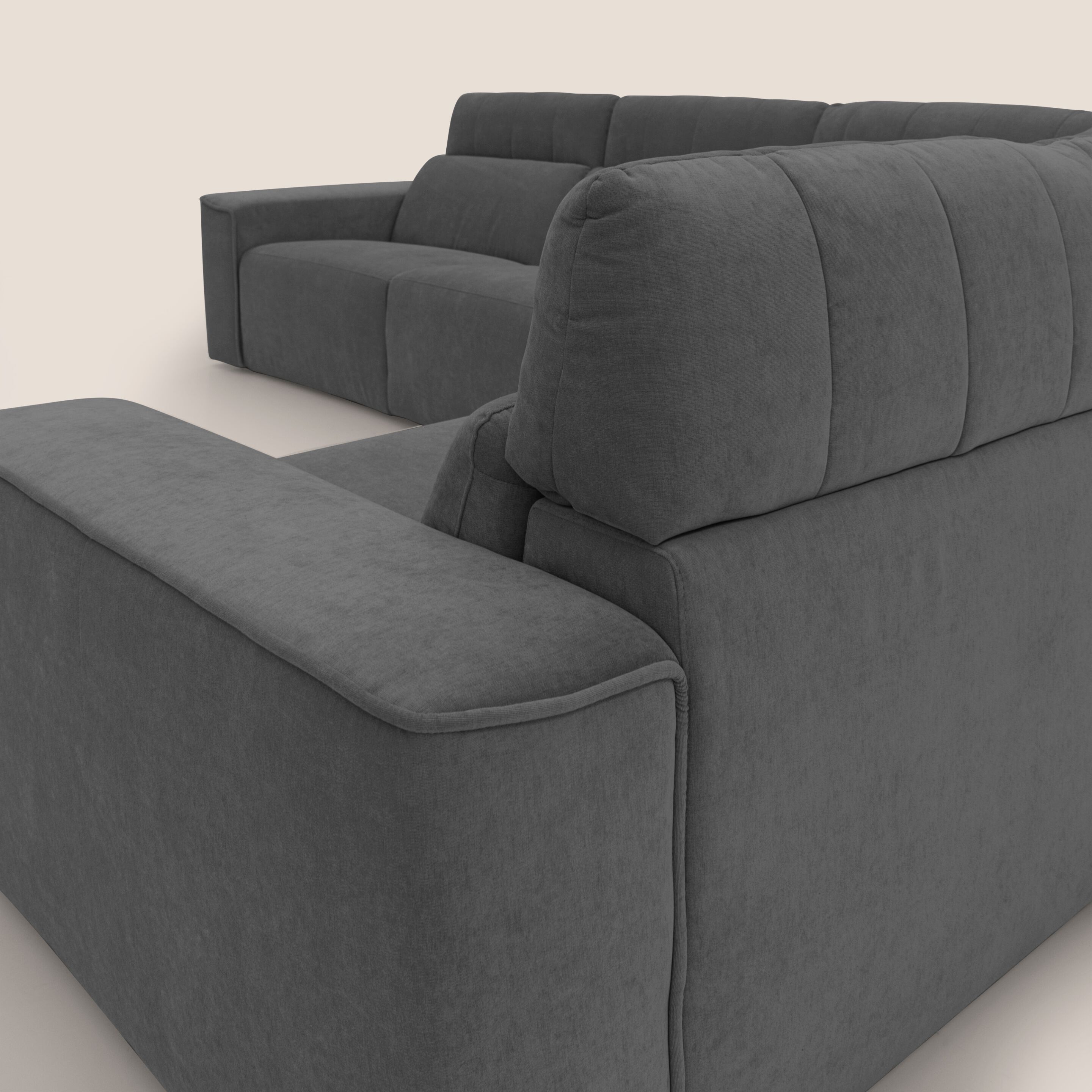 Угловой диван с откидной спинкой из ткани Divani.Store Clark ARCH-00090714 - Вид №177