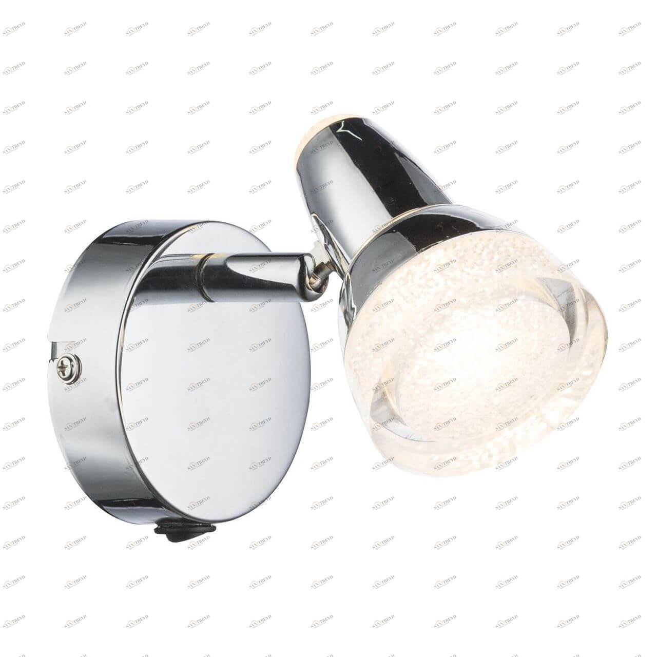 Светодиодный спот цвета хром Globo Alaska 56134-1 GLOBO ALASKA 00-3925588 Хром Ceramica Globo