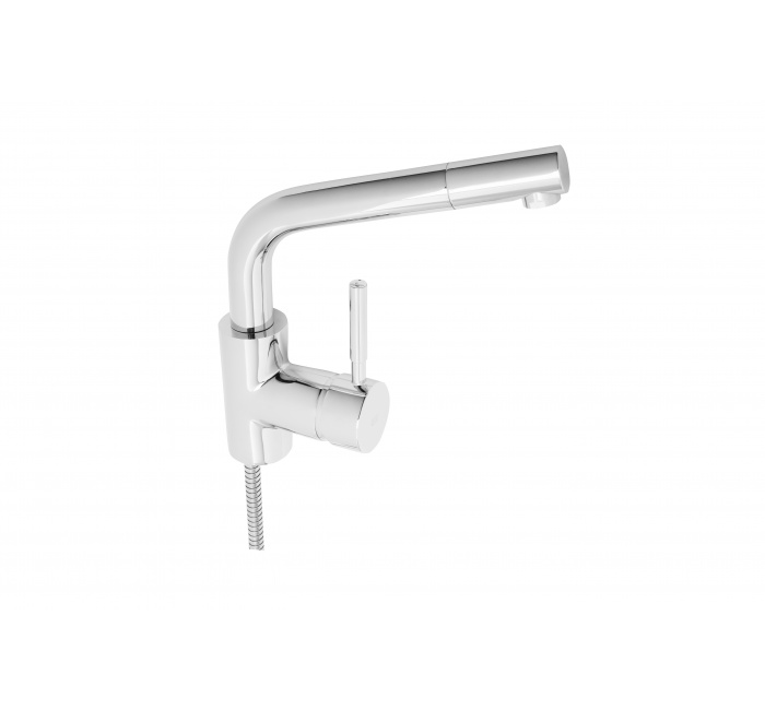 GENEBRE 65206 18 45 66 Single lever sink mixer with pull-out spout  - Вид №1