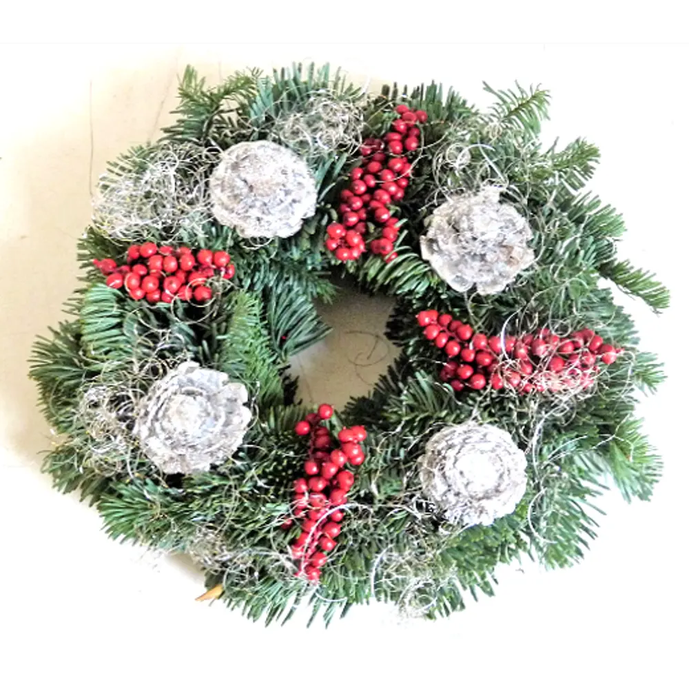 Венок рождественский с декором Santreyd STLM-2160685 - Вид №1