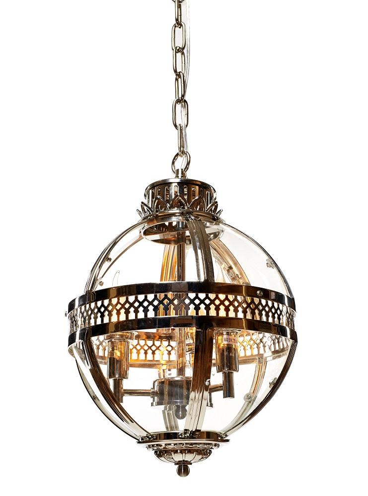 Подвесная люстра Loft IT Loft3043-Ch LOFT IT ДИЗАЙНЕРСКИЕ, LOFT3043, ШАР 075244 Хром  - Вид №3