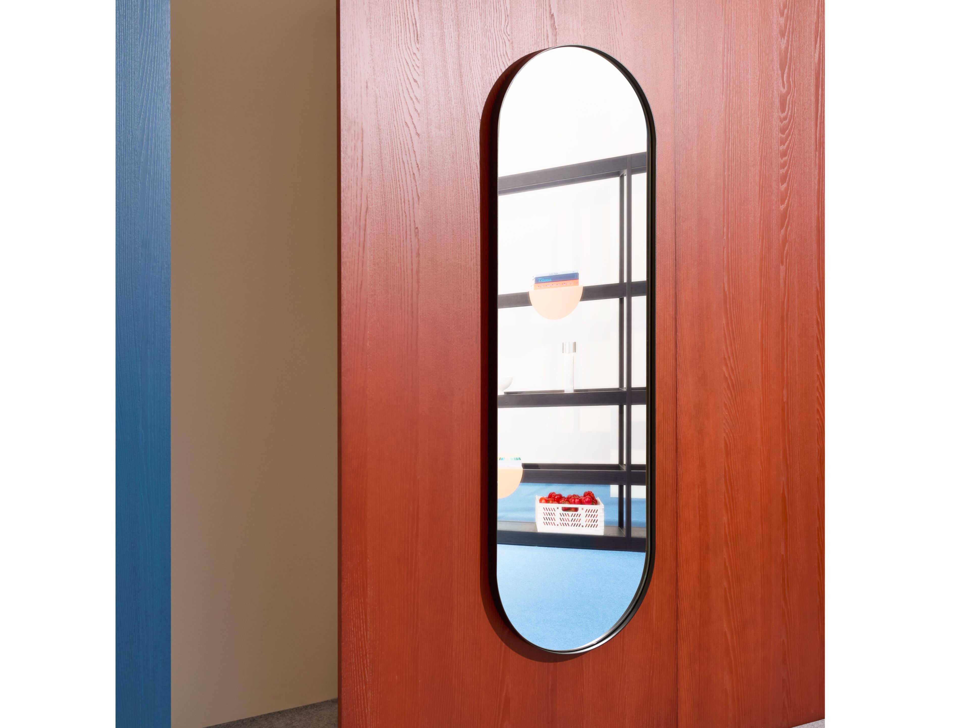 Овальное настенное зеркало XILIA MYSELF ARCH-00114311 - Вид №1