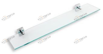 Полка стеклянная Novaservis Metalia 12 0240.0 хром 02400