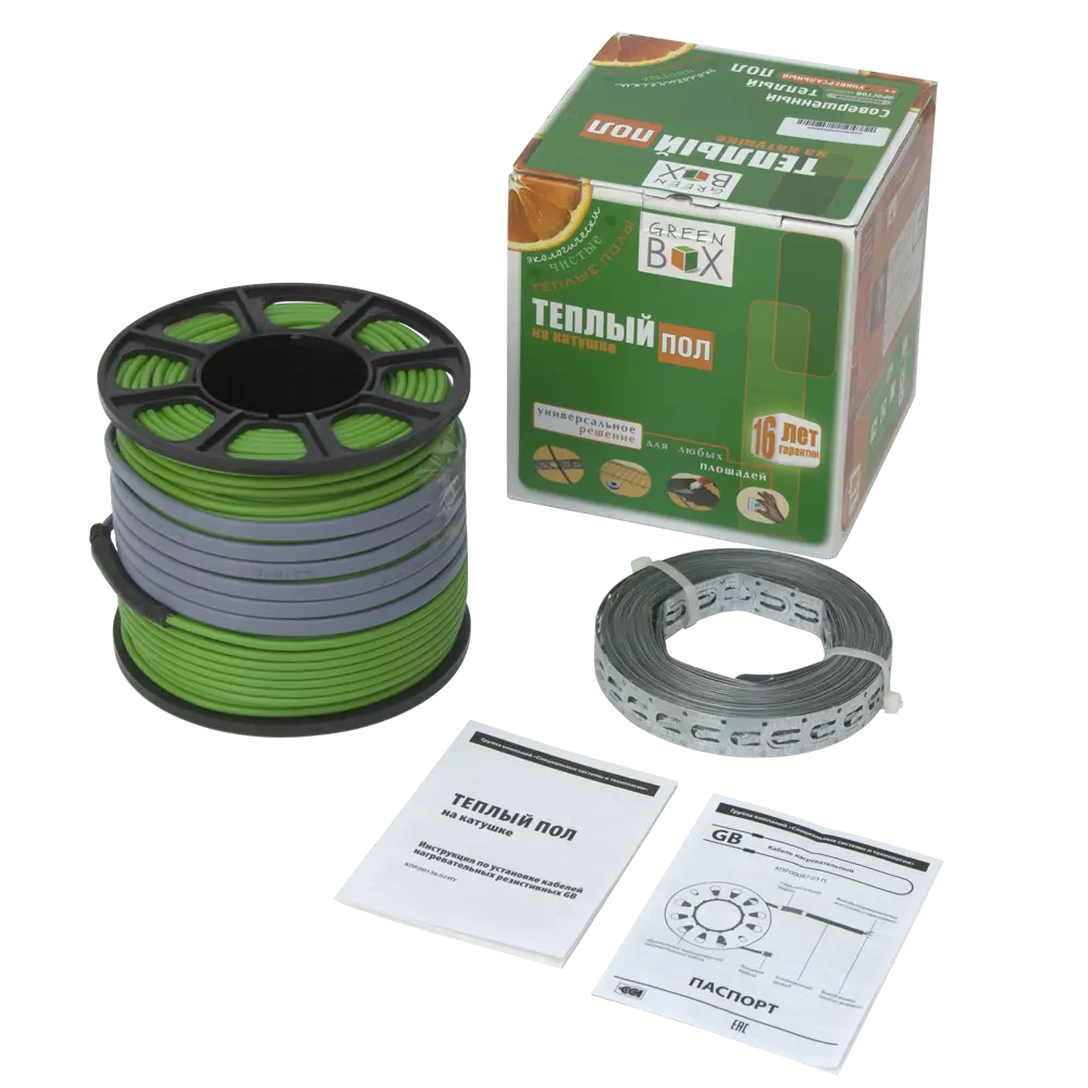 Нагревательный кабель для теплого пола GB-850 60 м, 850 Вт 82150020 STLM-2053668 GREEN BOX  - Вид №2