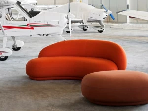 Tacchini Дормез из ткани Julep