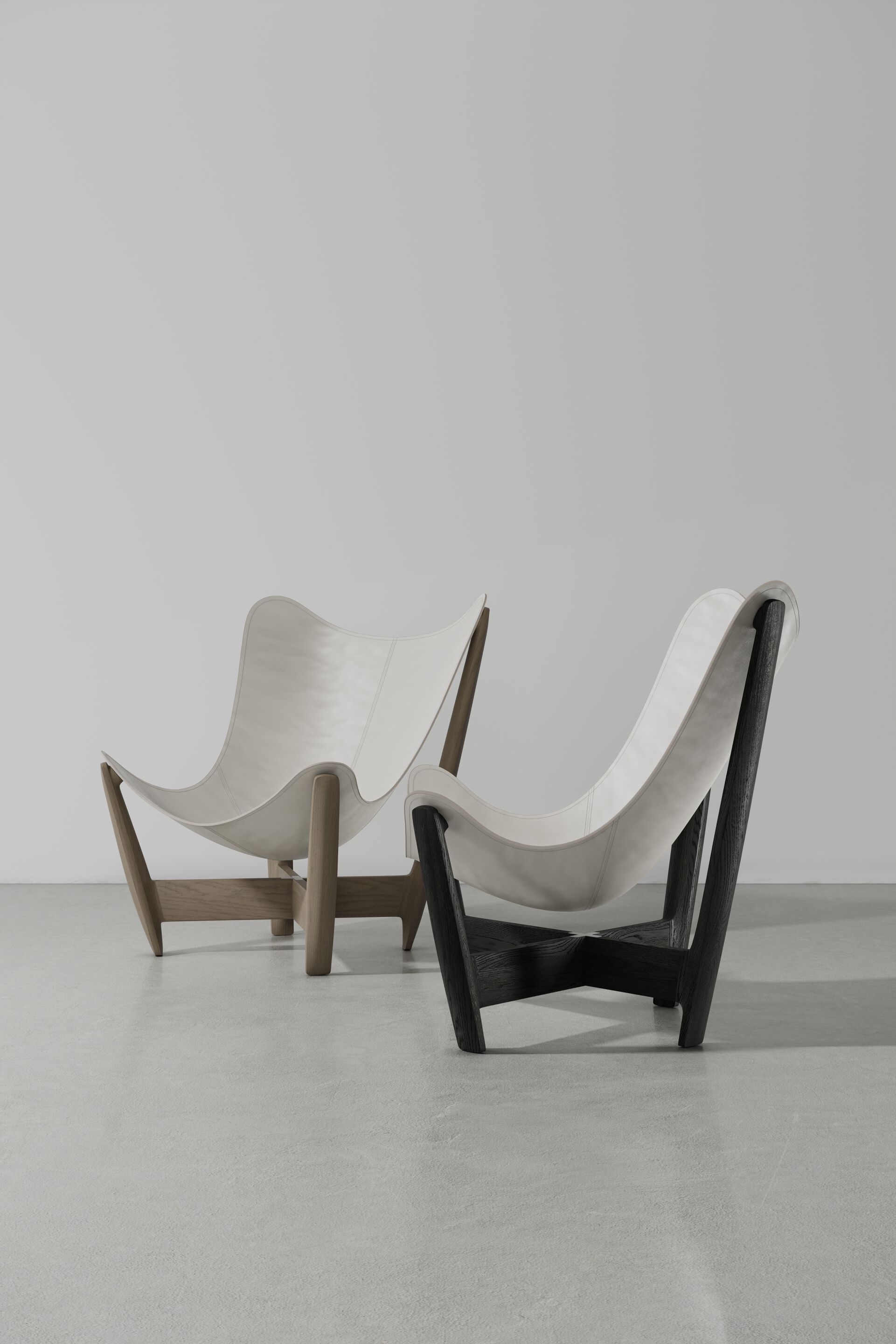 Кожаное кресло без подлокотников District Eight Buom ARCH-00084462 - Вид №11