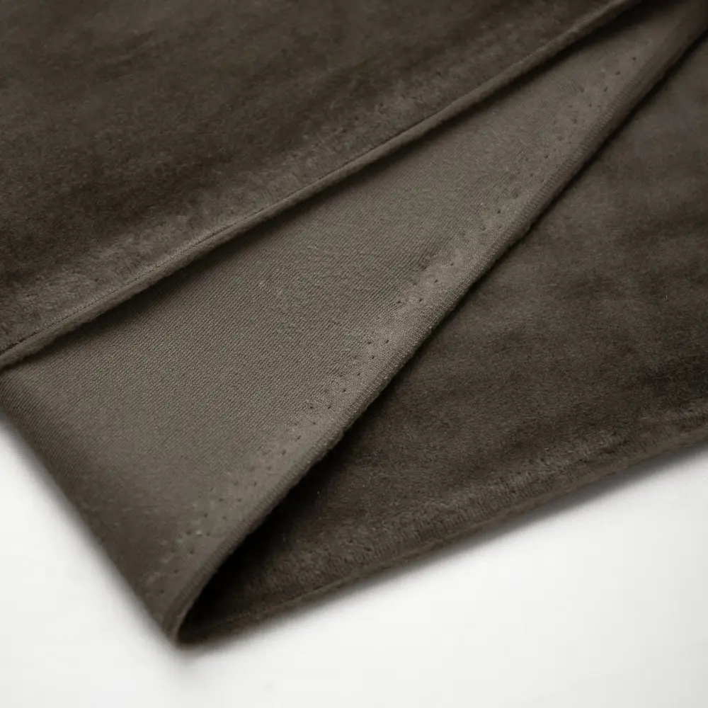 ЛТ ткань 1 п/м бархат lucio коричневый 13 300 см TEX REPUBLIC STLM-2198946 - Вид №1