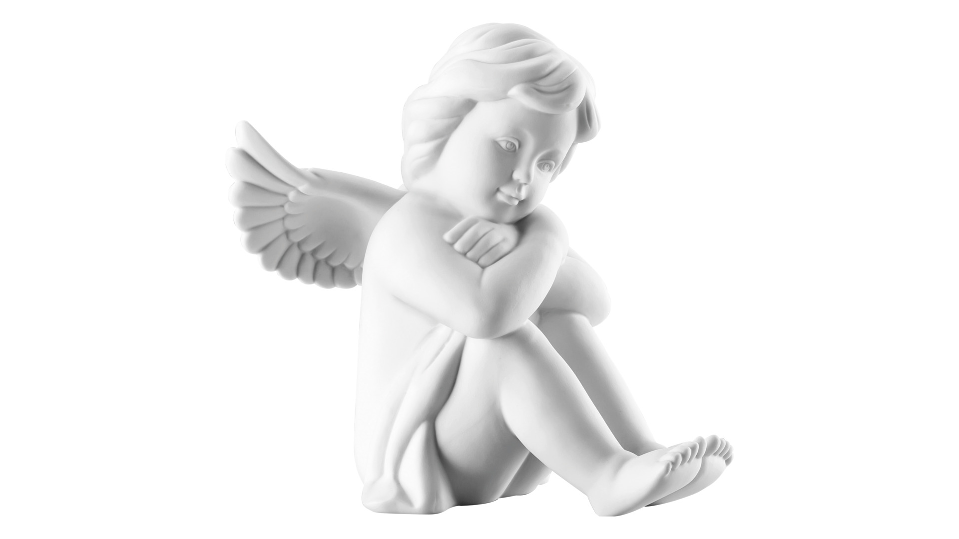 10640533 Rosenthal Фигурка Rosenthal Ангел сидящий 14см, фарфор Фарфор  - Вид №1