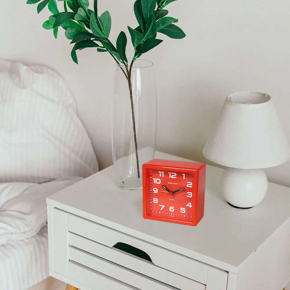 Будильник Troykatime цвет красный STLM-2042435 - Вид №5