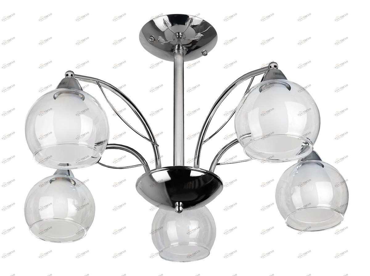 Потолочная люстра Toplight Alberta TL7160X-05CH TOPLIGHT ALBERTA 183518 Белый 