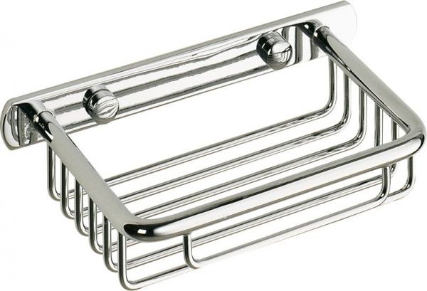 H278/CR Sanibano, решетка прямоугольная 1-уровневая, длина 16 см, цвет хром 