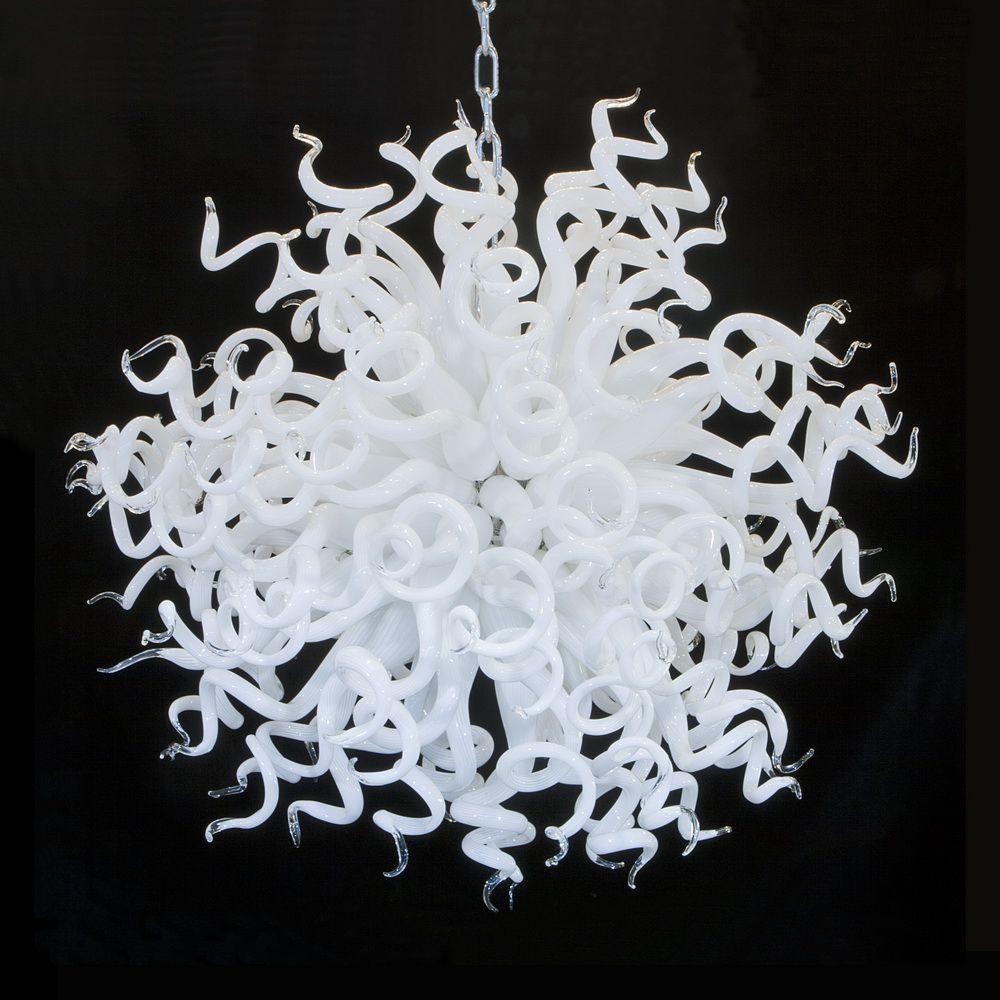 Подвесной светодиодный светильник Osgona Artglass 890031 SUPERNW ДИЗАЙНЕРСКИЕ, ARTGLASS 070558 Белый;серебро  - Вид №2