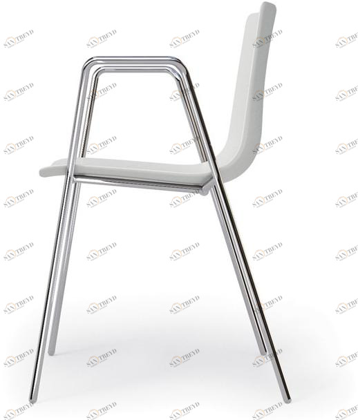 Alias Стул полипропиленовый с подлокотниками Slim sun-id-1385702