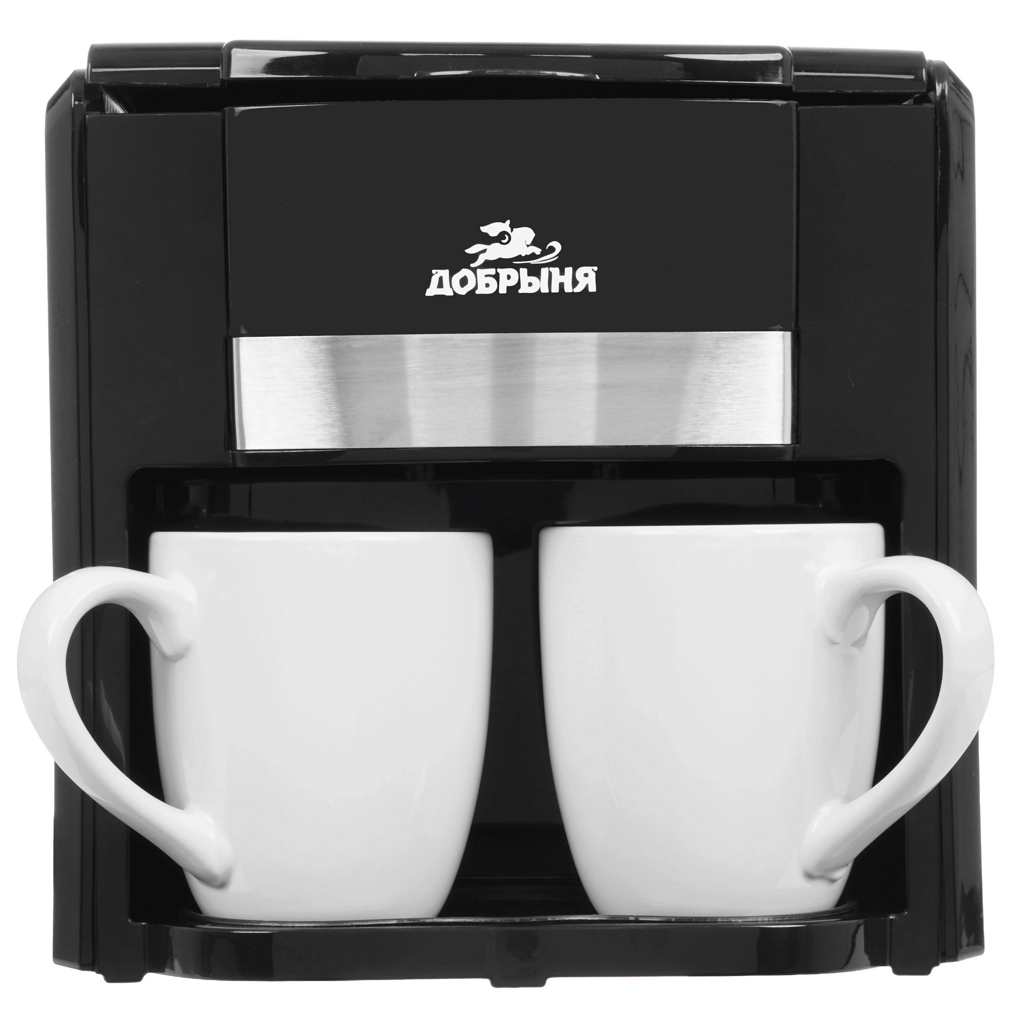 9230316 Кофеварка капельная Добрыня DO-3604 черный STDN-0076023 - Вид №1