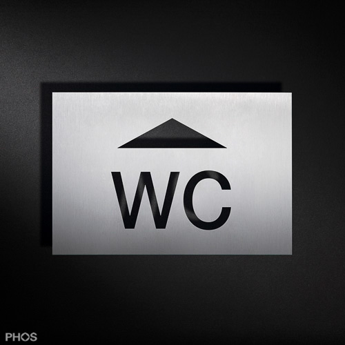 BS0105 Комбинация знаков пиктограммы туалета PHOS 