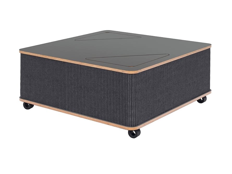 Низкий журнальный столик из войлока с колесами Askia THE CATCHER ARCH-00150503 - Вид №26